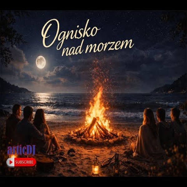 Ognisko nad morzem