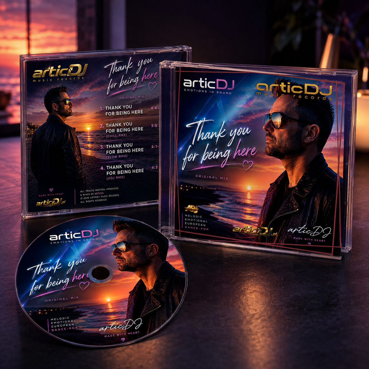 New maxi-single "Thank You for Being Here"